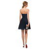 Strapless Chiffon Sleeveless Short Prom Dress Homecoming Dress 9-12674