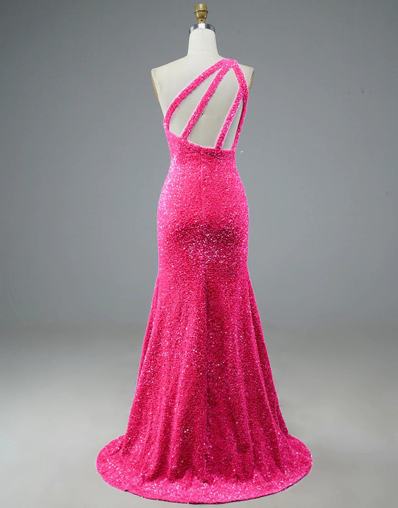 Sequin Shiny Simple Spaghetti Straps Long Prom Dresses Party Dresses ...