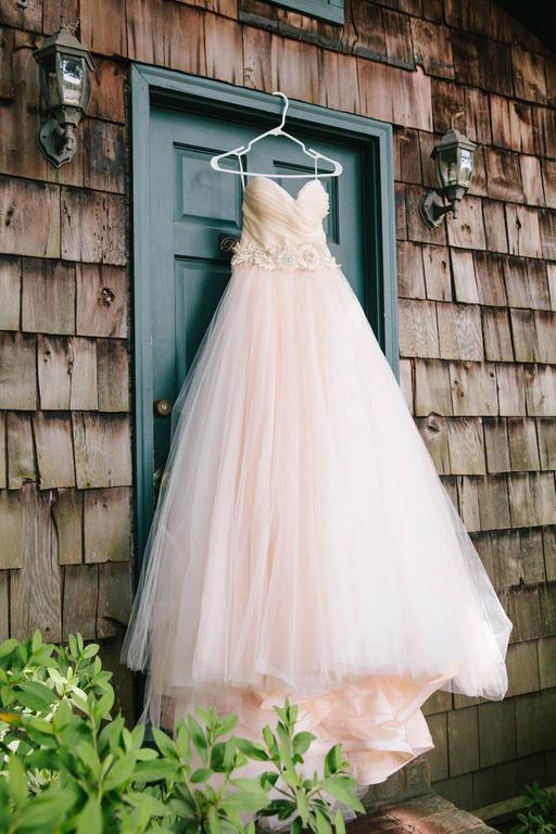 Gorgeous Strapless Sweetheart Pleats Long Ball Gown Wedding Dress with Beading,N518