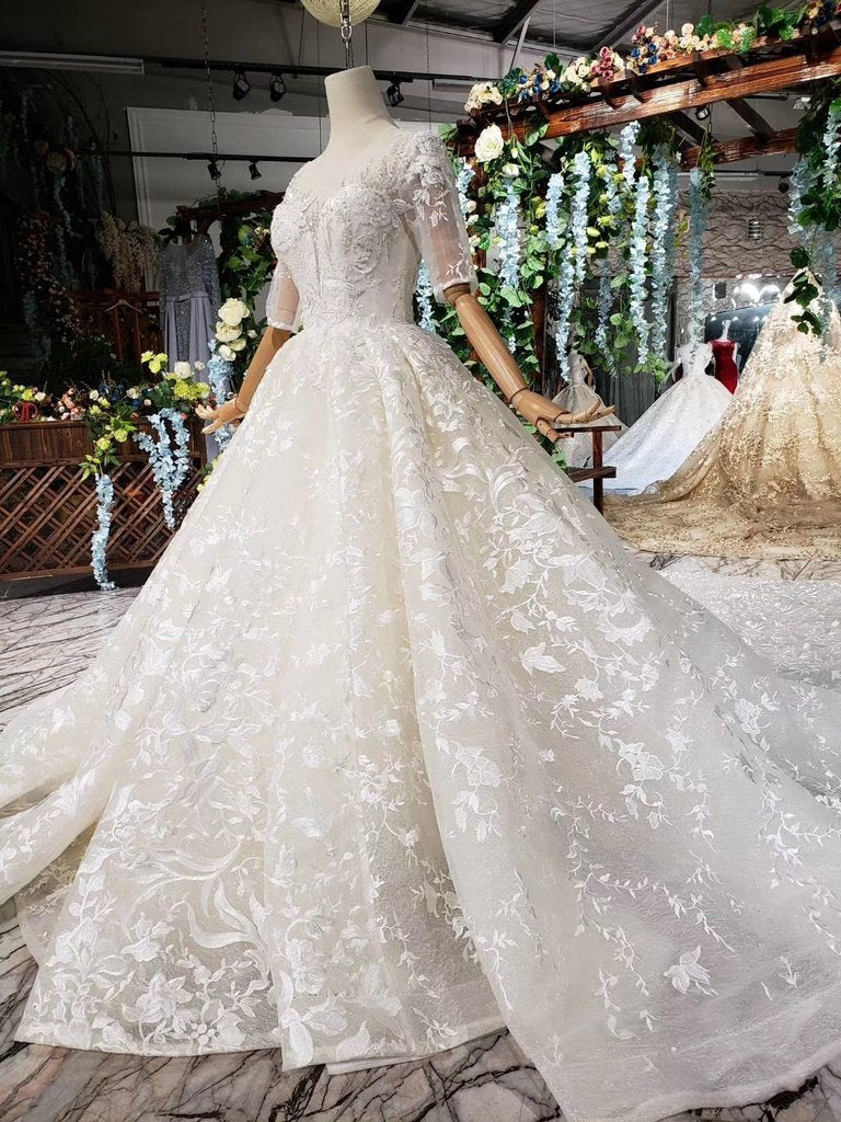 Ball gown wedding dresses gorgeous bridal gown online shopping • tpbridal