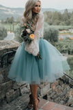 Elegant Princess Long Sleeves Two Pieces Homecoming Dresses - Bohogown