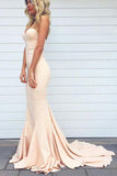 Real Beautiful Sweetheart Mermaid Long Prom Dresses - Bohogown