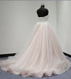 Light Pink Strapless Sweetheart Charming Affordable Layers Long Prom Dress Ball Gown N473