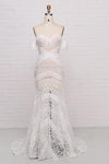 Sexy Sweetheart Neck Lace Bridal Dress Beach Wedding Dress Sexy Boho Bridal Dress N2267