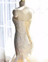 Gorgeous Ivory Sweetheart Strapless Tulle Mermaid Lace-Appliques Wedding Dress N341